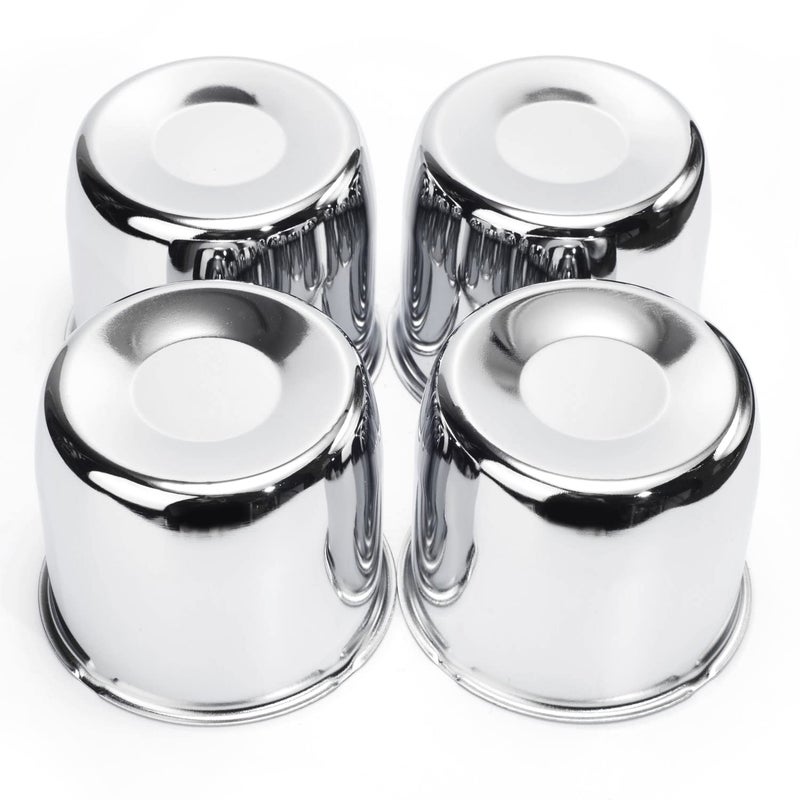 RTRHINOTUNING 4Pcs 4.25inch Push Through Wheel Center Caps for Truck Trailer Wheels Rim 4.25" Bore 3.66" Tall Wheel Hub Covers - Image 1